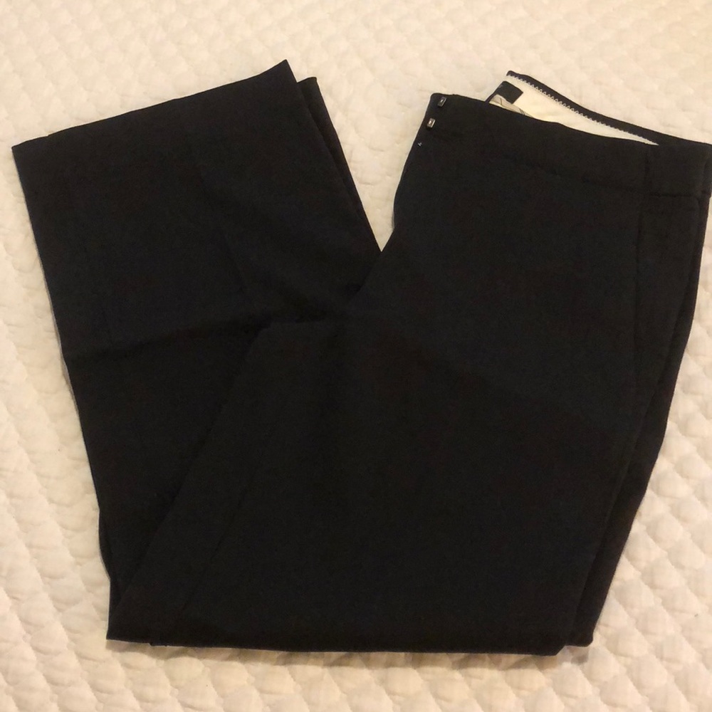 J crew NWOT black patio pants